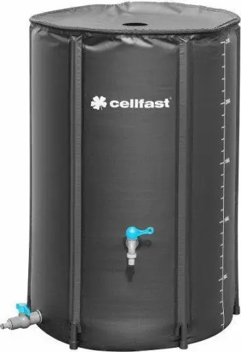 Rezervuar uji shiu Cellfast C52-550, 250L, me rubinet, jeshil