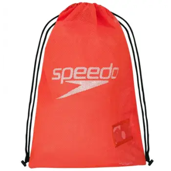 Çantë rrjetë me fije tërheqëse Speedo, e portokalltë