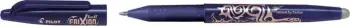 Stilolaps xhel Pilot FriXion Ball, majë e gjerë 1.0mm, i rimbushëm, bojë blu, 12 copë