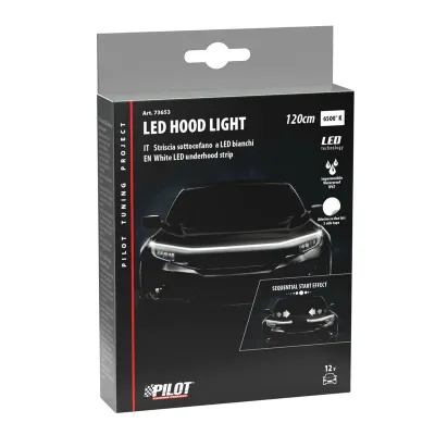 Shirit Led Spoiler E Bardhe 120cm 12v - 2