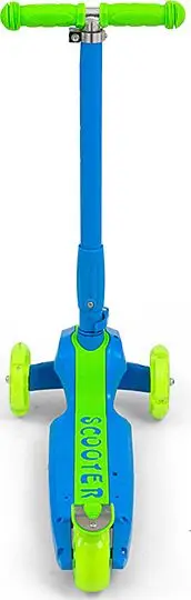 Trotinet Milly Mally Magic (GXP-719130), i kaltër, i gjelbër