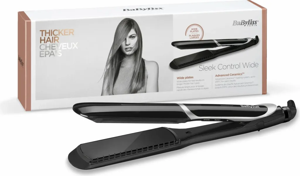 Drejtuese për flokë Babyliss, e zezë - 7