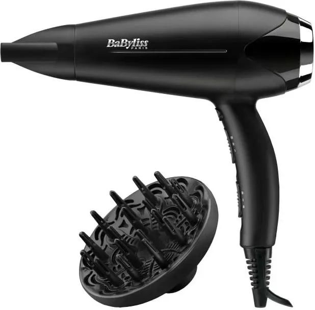 Tharëse flokësh BaByliss D572DE, 2200W, e zezë - 3
