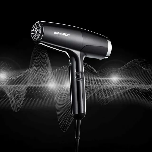 Tharëse flokësh BaByliss PRO Falco Black & Silver High-Speed BAB8558BE - 4