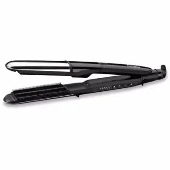 Drejtues flokësh, BaByliss ST496E, 170-230°C me avull, pllaka 39 mm, jonizim, i zi