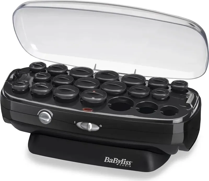 Set llokme termike BaByliss, 20 copë, të zeza - 2