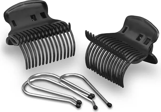 Set llokme termike BaByliss, 20 copë, të zeza - 4