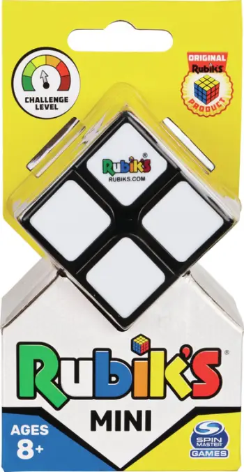 Lodër Rubik Spin Master 2x2, kub klasik, shumëngjyrësh