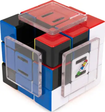 Lojë logjike Spin Master Rubik's Slide 3x3, kub logjik, plastikë shumëngjyrëshe