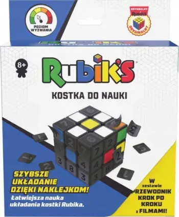 Lojë logjike Spin Master Rubik's Cube klasik, 3x3, shumëngjyrësh