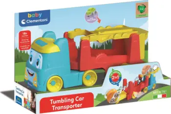 Lodër kamion Spin Master Transporter Flip Cars, pistë gare, shumëngjyrëshe