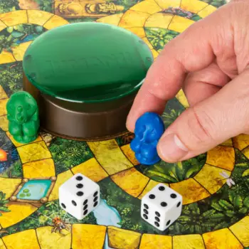 Loja shoqërore Spin Master Jumanji, 2 4 lojtarë, mbi 8 vjeç, shumëngjyrëshe