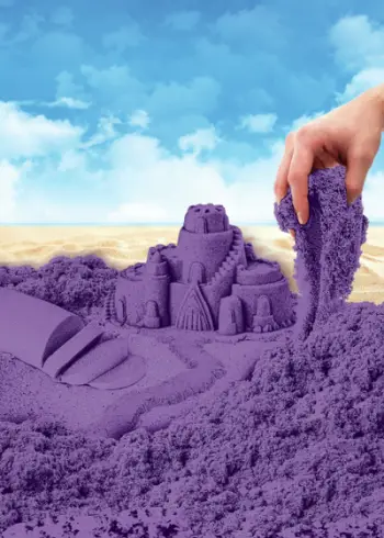 Rërë kinetike Kinetic Sand, 2 lb, senzoriale, shumëngjyrëshe
