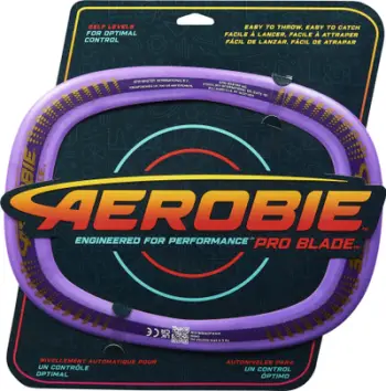 Lodër unazë fluturuese Spin Master Aerobie Pro Ring 6063043, për fëmijë 5+, lejla