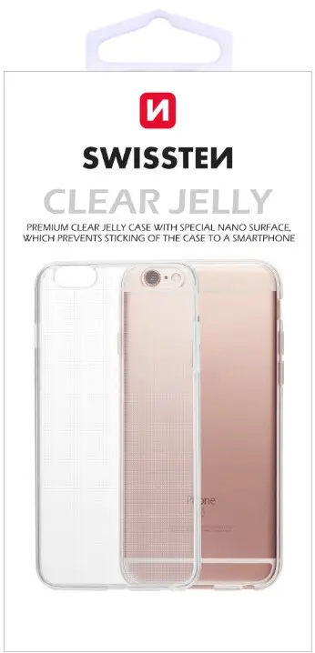 Mbrojtëse SWISSTEN Clear Jelly për iPhone 7/8 / SE, transparente