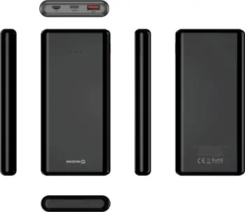 Power bank Swissten 10000mAh, PD 20W, MagSafe, i zi