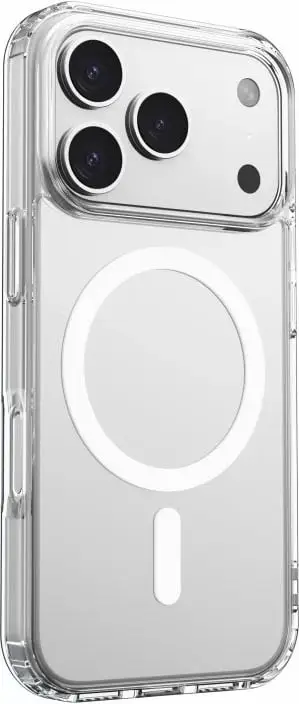 Mbështjellës për iPhone 17 Pro Max SWISSTEN Clear Jelly MagStick, transparent