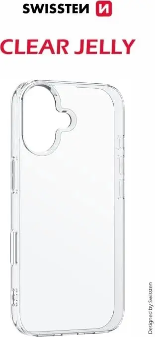 Mbështjellës për iPhone 17 SWISSTEN Clear Jelly, transparent