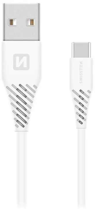 Kabllo SWISSTEN USB-A - USB-C, 1.5m, e bardhë