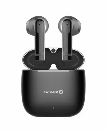 Dëgjuese Swissten TWS Bluetooth Alupods Pro, zezë/ hiri