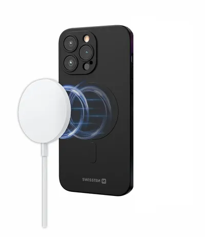 Mbështjellës Swissten Soft Joy Magstick, Iphone 16 Pro Max, e zezë - 2