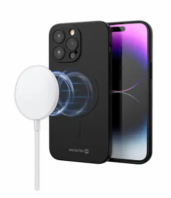 Mbështjellës Swissten Soft Joy Magstick, Iphone 16 Pro Max, e zezë