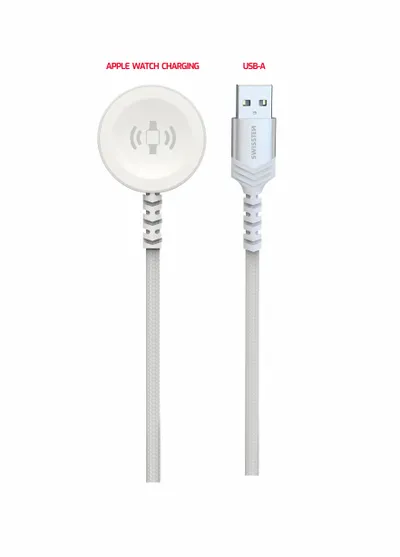 Karikues Swissten për Apple watch, USB-A, 1.2M - 2