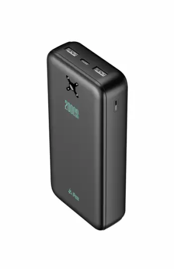 Power Bank iPEAX 20000mAh, 10.5W, 2x USB-A, i zi