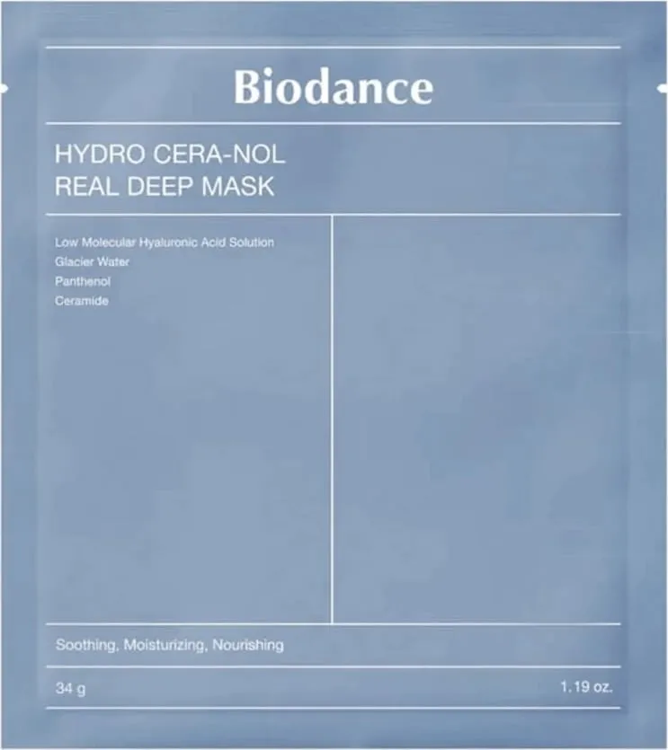 Maskë për fytyrë Biodance Hydro Cera-Nol Real Deep Mask, 34g - 1