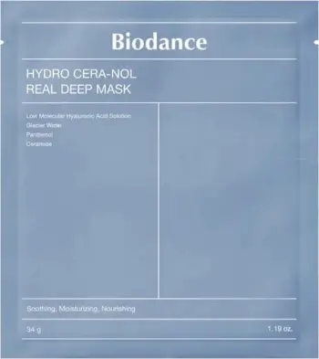 Maskë për fytyrë Biodance Hydro Cera-Nol Real Deep Mask, 34g
