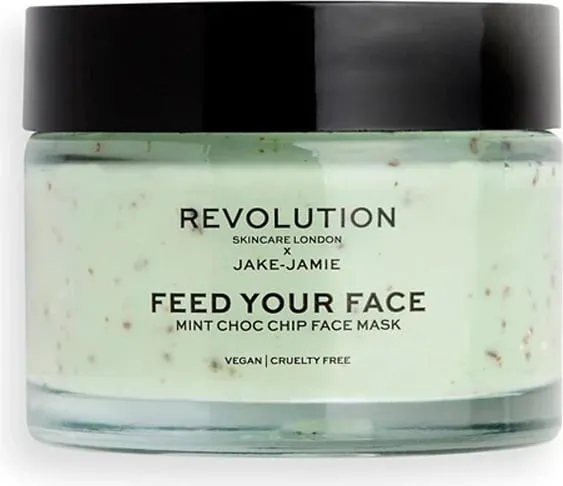 Maskë për fytyrë Revolution Skincare x Jake-Jamie Feed your face, Mint choc chip - 1