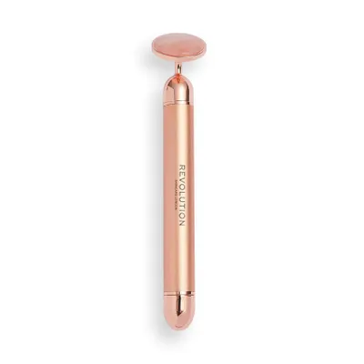 Revolution Skincare Vibrating Rose Quartz Facial Roller - 1