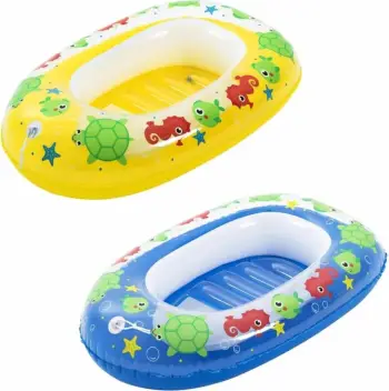 Dyshek fryrëse uji Bestway Raft, 1.02m x 69cm, për fëmijë 3-6 vjeç, shumëngjyrësh