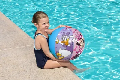 Top plazhi Bestway Mickey Mouse 51cm, i shumëngjyrshëm - 4