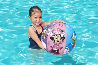 Top plazhi Bestway Mickey Mouse 51cm, i shumëngjyrshëm - 5