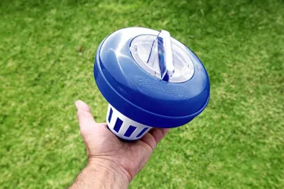Dozues notues për pishinë Ntce, për tableta 200g, plastike, blu - 4