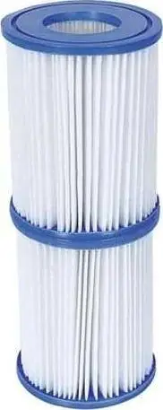 Set Bestway prej 2 fishekësh për filtrimin e pishinës, 10.6x13.6cm