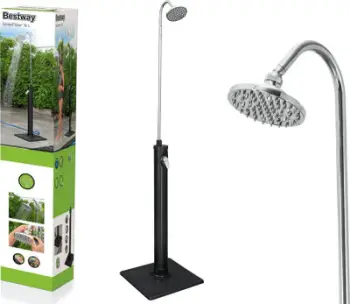 Dush diellor Bestway Garden Pool 58694, 8L, për oborr, i zi