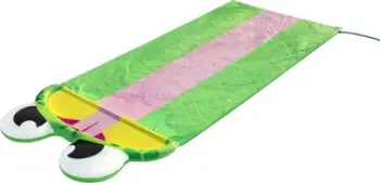 Rrëshqitëse uji Bestway Triple Slide Frog H2O GO, 488cm, për fëmijë, shumëngjyrëshe