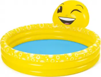 Pishinë për fëmijë Bestway Cheerful Emoticon, 165x144cm