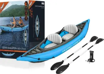 Kajak gome Bestway Hydro Force Cove Champion X2, 331x88cm, shumëngjyrësh