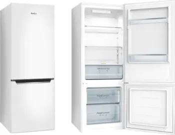 Frigorifer kombin Amica FK244.4(E), 205L, klasë energjie E, i bardhë