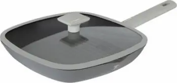Tigan grill Berlinger Haus Titanium ASPEN, 28cm, alumini i derdhur, gri