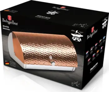 Kuti buke Berlinger Haus BH-6726, çelik karboni, Rose Gold, argjendtë