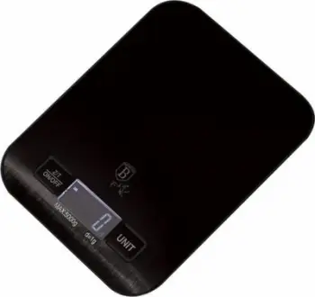 Peshore kuzhine Berlinger Haus BH-9425, deri 5kg, ekran LCD, e zezë