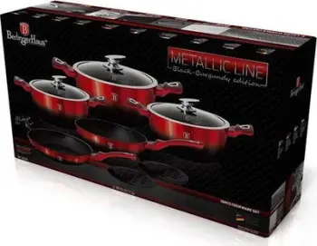 Set tenxhere metalike Berlinger Haus BH-1631, 10 elemente