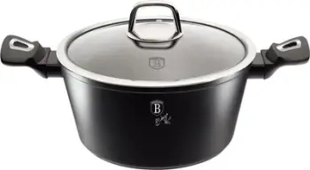 Tenxhere Berlinger Haus, 2.5 l, 20 cm, e zezë/argjendtë