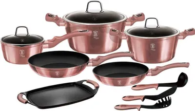 Set kuzhine Berlinger Haus I-Rose Metallic, 12 copë - 1