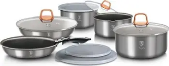 Set tiganësh Berlinger Haus Moonlight BH-6102, titani