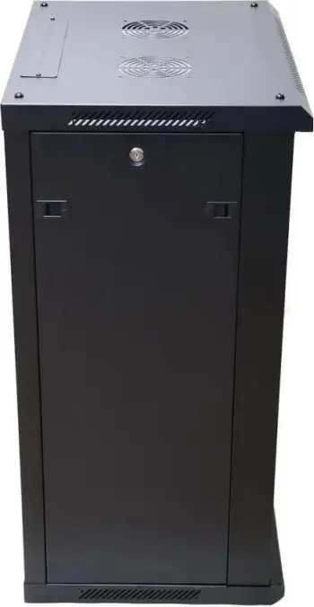 Kasë rack Extralink 15U, 600x450, e zezë, montim në mur